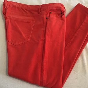 Gap Skinny Cords with Button Fly Size 10